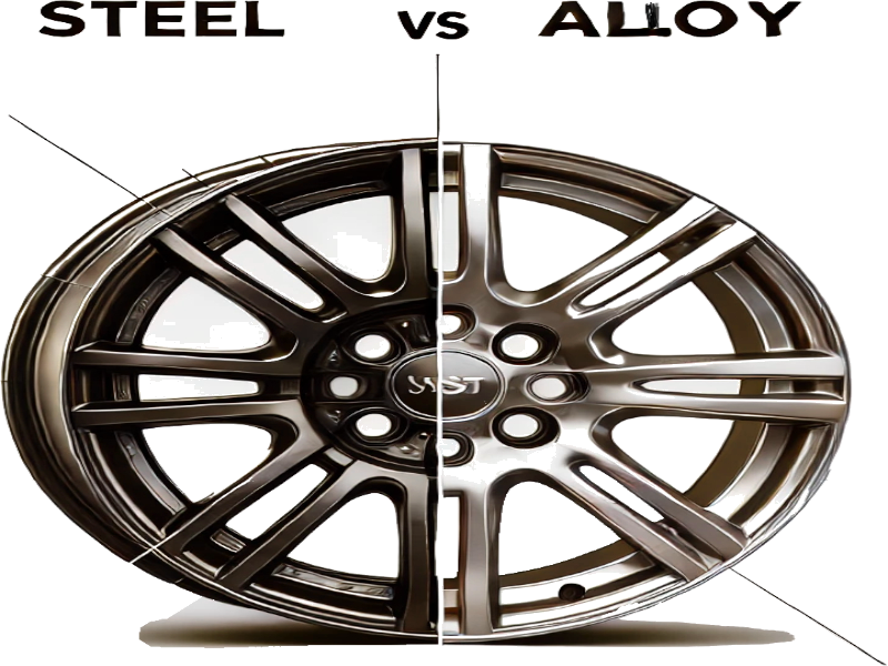 Steel and alloy wheels comparison